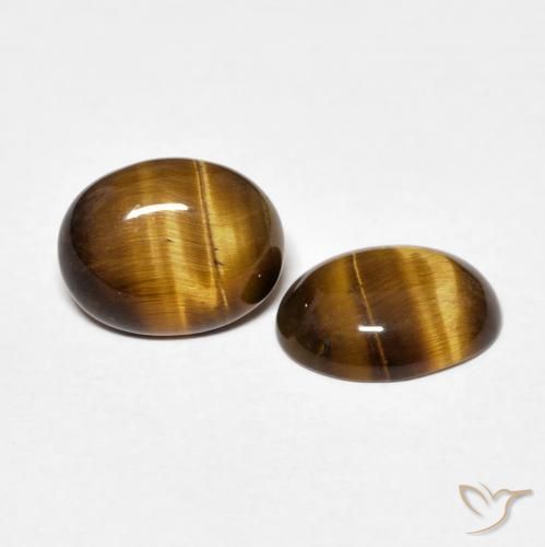Shop natural 2.70ct Marron chaud Œil de tigre gems, ovale, from Thaïlande at GemSelect. In stock, global shipping!