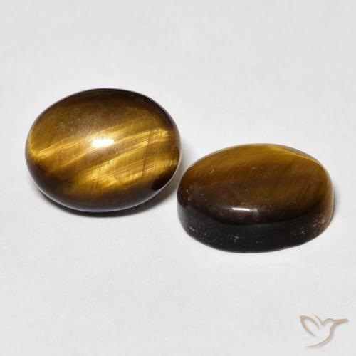 Shop natural 5.80ct Brun doré Œil de tigre gems, ovale, from Thaïlande at GemSelect. In stock, global shipping!