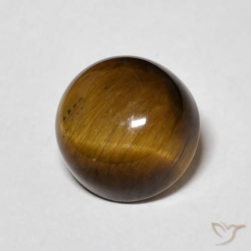 Œil de tigre Marron chaud naturelle Tour, 2.66 ct, Opaque