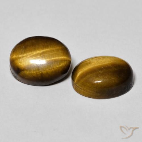 Shop natural 5.96ct Brun moyen Œil de tigre gems, ovale, from Thaïlande at GemSelect. In stock, global shipping!