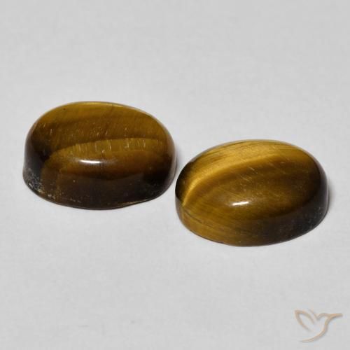 Shop natural 5.96ct Brun moyen Œil de tigre gems, ovale, from Thaïlande at GemSelect. In stock, global shipping!