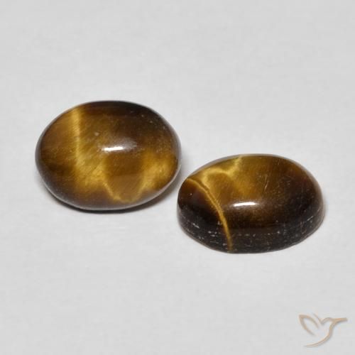 Shop natural 2.90ct Brun moyen Œil de tigre gems, ovale, from Thaïlande at GemSelect. In stock, global shipping!