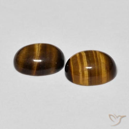 Shop natural 2.80ct Brun moyen Œil de tigre gems, ovale, from Thaïlande at GemSelect. In stock, global shipping!