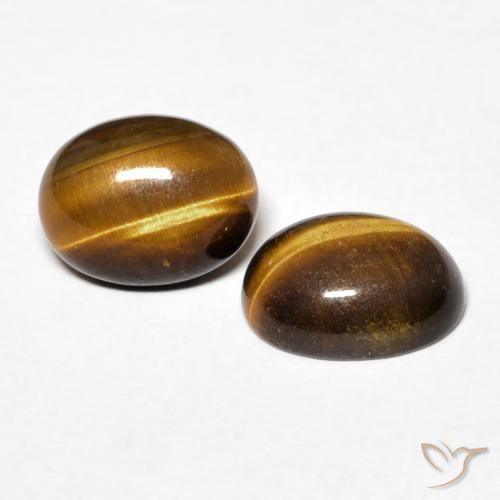 Shop natural 2.44ct Brun doré Œil de tigre gems, ovale, from Thaïlande at GemSelect. In stock, global shipping!