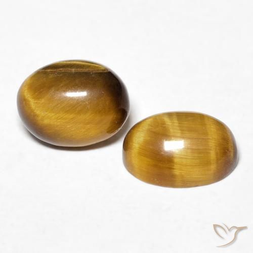 Shop natural 2.93ct Marron chaud Œil de tigre gems, ovale, from Thaïlande at GemSelect. In stock, global shipping!