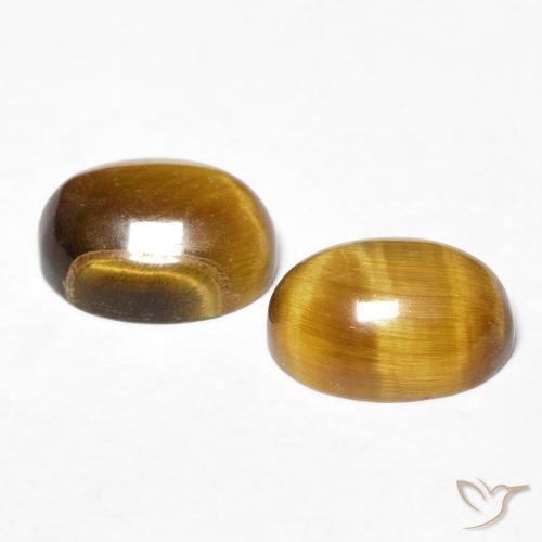 Shop natural 2.93ct Marron chaud Œil de tigre gems, ovale, from Thaïlande at GemSelect. In stock, global shipping!