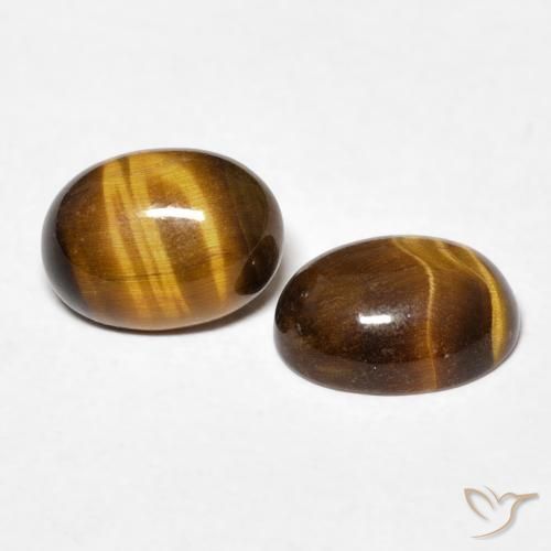 Shop natural 2.45ct Marron chaud Œil de tigre gems, ovale, from Thaïlande at GemSelect. In stock, global shipping!