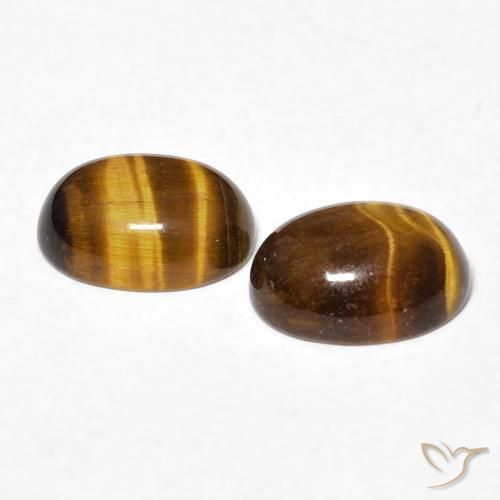 Shop natural 2.45ct Marron chaud Œil de tigre gems, ovale, from Thaïlande at GemSelect. In stock, global shipping!