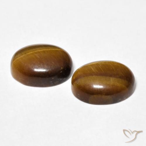 Shop natural 5.65ct Brun moyen Œil de tigre gems, ovale, from Thaïlande at GemSelect. In stock, global shipping!