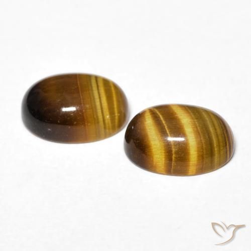 Shop natural 2.47ct Brun moyen Œil de tigre gems, ovale, from Thaïlande at GemSelect. In stock, global shipping!