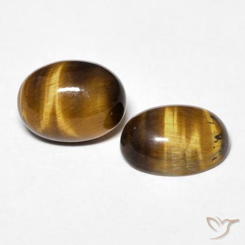 Shop natural 2.70ct Marron chaud Œil de tigre gems, ovale, from Thaïlande at GemSelect. In stock, global shipping!