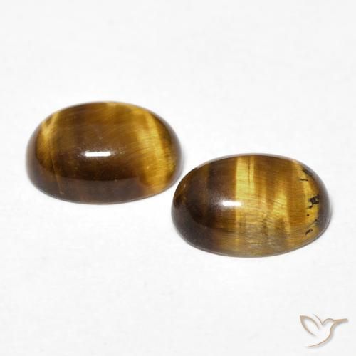 Shop natural 2.70ct Marron chaud Œil de tigre gems, ovale, from Thaïlande at GemSelect. In stock, global shipping!