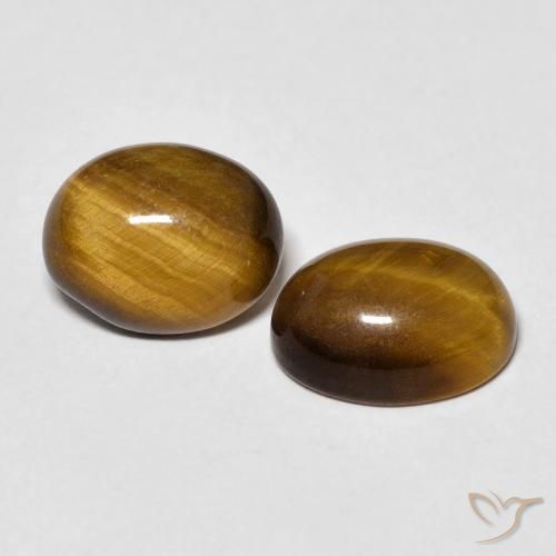 Shop natural 5.78ct Brun moyen Œil de tigre gems, ovale, from Thaïlande at GemSelect. In stock, global shipping!