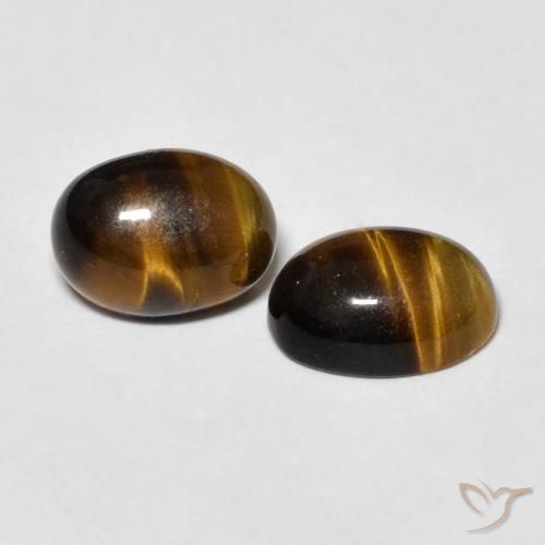 Shop natural 2.59ct Brun doré Œil de tigre gems, ovale, from Thaïlande at GemSelect. In stock, global shipping!
