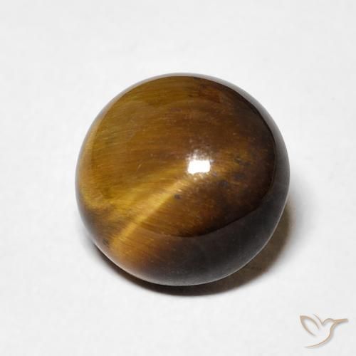Œil de tigre Marron chaud naturelle Tour, 2.14 ct, Opaque