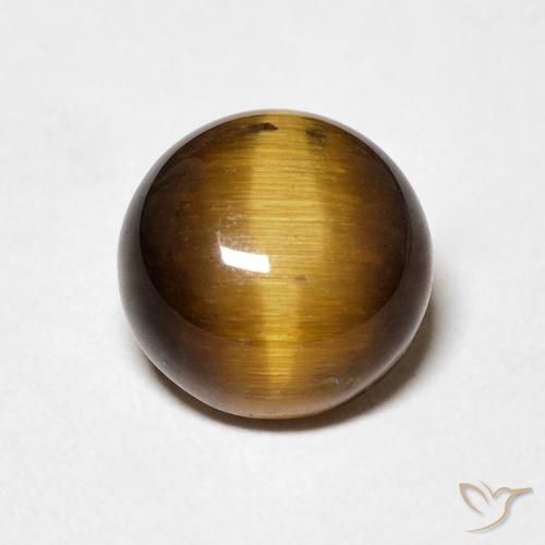 2.03ct Naturel Brun doré Œil de tigre, Tour, Opaque