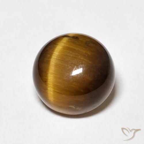 Œil de tigre Brun doré naturelle Tour, 2.03 ct, Opaque