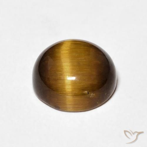 Œil de tigre Brun doré naturelle Tour, 2.03 ct, Opaque