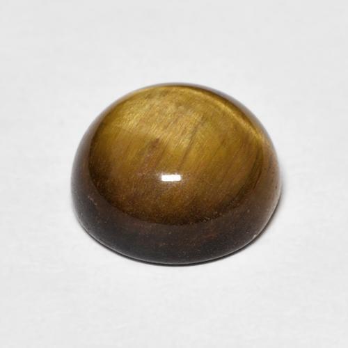 Œil de tigre Marron chaud naturelle Tour, 4.17 ct, Opaque