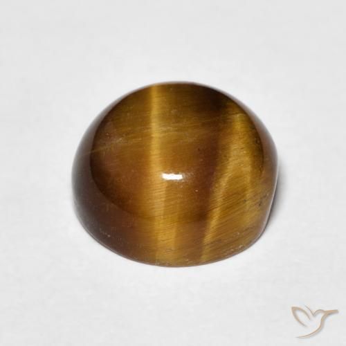 Œil de tigre Brun moyen naturelle Tour, 4.24 ct, Opaque