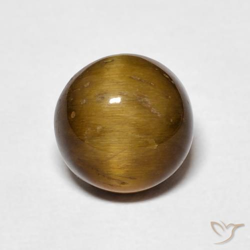 Œil de tigre Brun pain d'épices naturelle Tour, 2.33 ct, Opaque