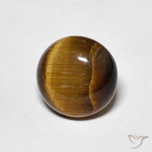 Œil de tigre Brun moyen naturelle Tour, 1.71 ct, Opaque