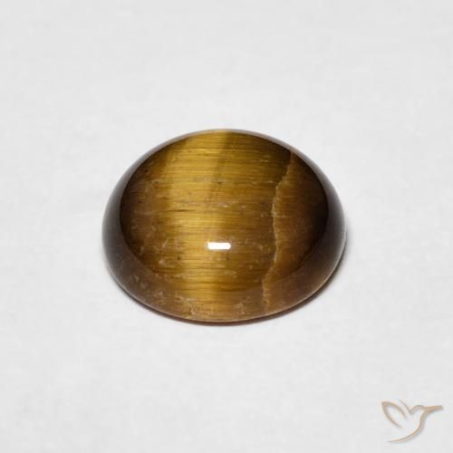 Œil de tigre Brun moyen naturelle Tour, 1.71 ct, Opaque