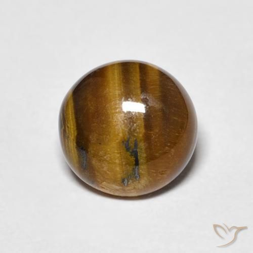 Œil de tigre Brun doré naturelle Tour, 1.87 ct, Opaque