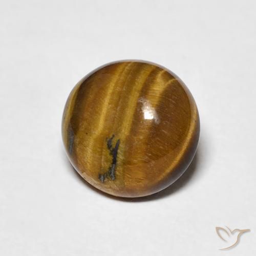 Œil de tigre Brun doré naturelle Tour, 1.87 ct, Opaque