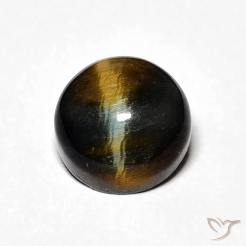 2.25ct Naturel Marron chaud Œil de tigre, Tour, Opaque