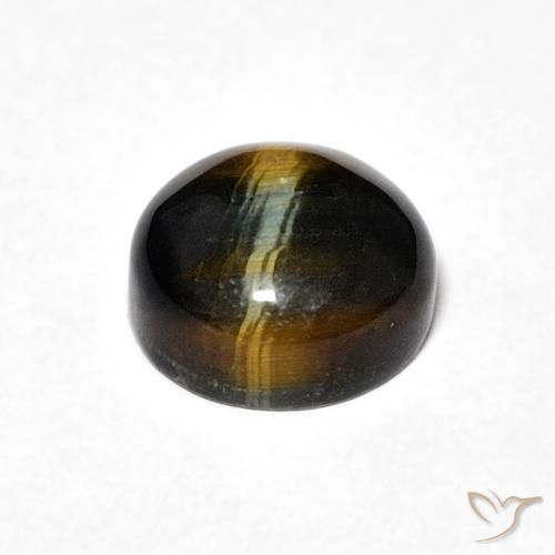 Œil de tigre Marron chaud naturelle Tour, 2.25 ct, Opaque