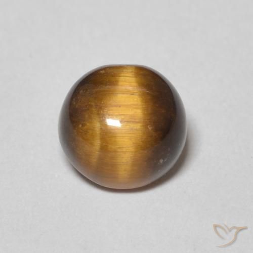 Œil de tigre Brun pain d'épices naturelle Tour, 1.32 ct, Opaque