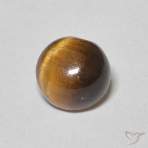 Œil de tigre Brun pain d'épices naturelle Tour, 1.32 ct, Opaque