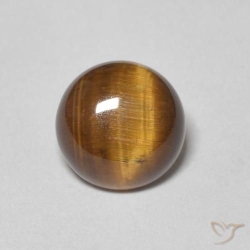 Œil de tigre Marron chaud naturelle Tour, 1.24 ct, Opaque
