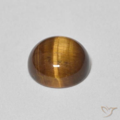 Œil de tigre Marron chaud naturelle Tour, 1.24 ct, Opaque