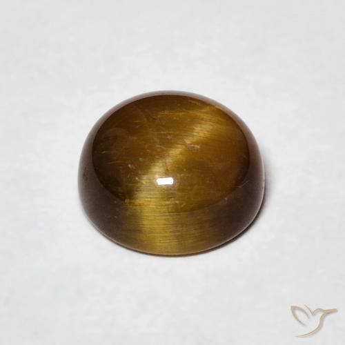 Œil de tigre Brun doré naturelle Tour, 2.32 ct, Opaque