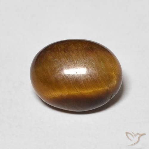 2.62ct Naturel Marron chaud Oeil de Tigre, ovale, Opaque