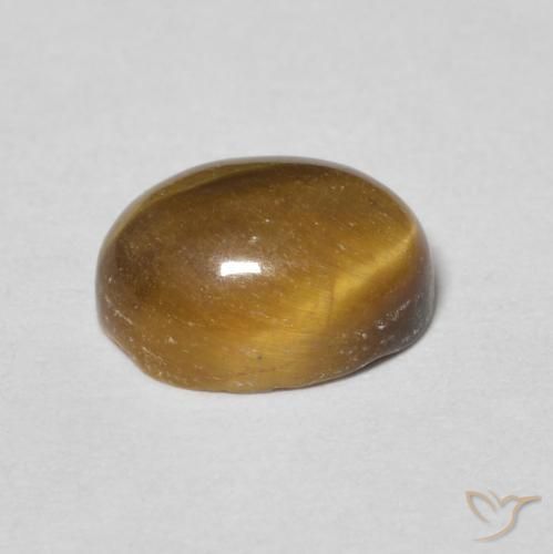 Œil de tigre Brun moyen naturelle ovale, 1.70 ct, Opaque
