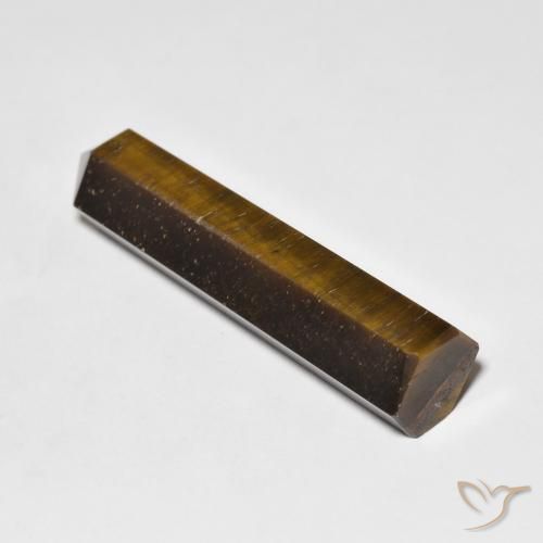 Oeil de Tigre Brun caryer naturelle Fantaisie, 25.96 ct, Opaque
