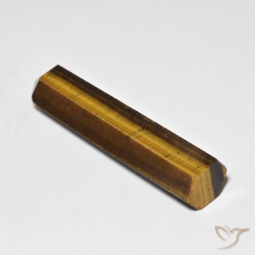 Œil de tigre Brun doré naturelle Fantaisie, 26.50 ct, Opaque