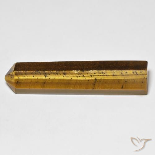Œil de tigre Brun doré naturelle Fantaisie, 26.50 ct, Opaque