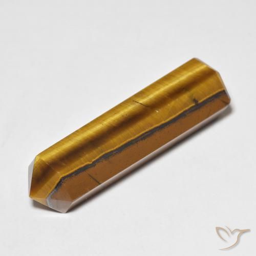 18.89ct Naturel Brun doré Œil de tigre, Fantaisie, Opaque