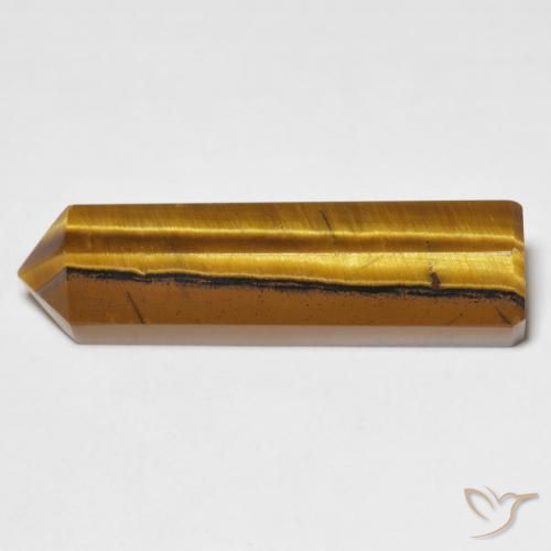 Œil de tigre Brun doré naturelle Fantaisie, 18.89 ct, Opaque