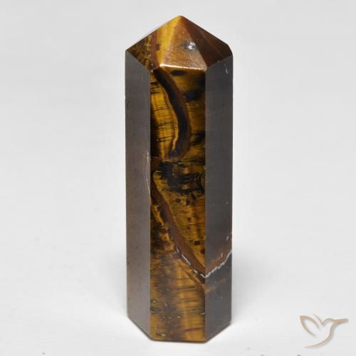 22.41ct Naturel Marron chaud Œil de tigre, Fantaisie, Opaque