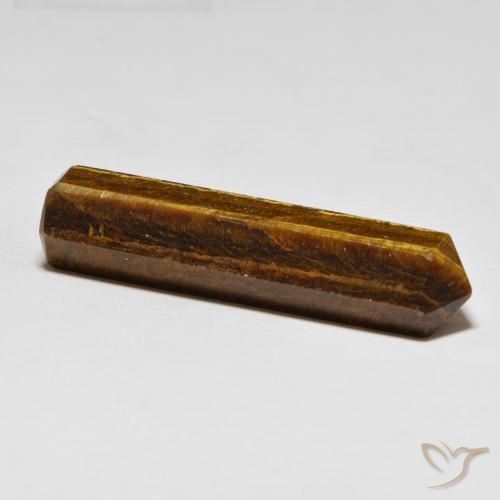 Œil de tigre Brun moyen naturelle Fantaisie, 36.78 ct, Opaque