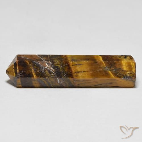 Œil de tigre Medium Dark-Brown naturelle Fantaisie, 29.67 ct, Opaque