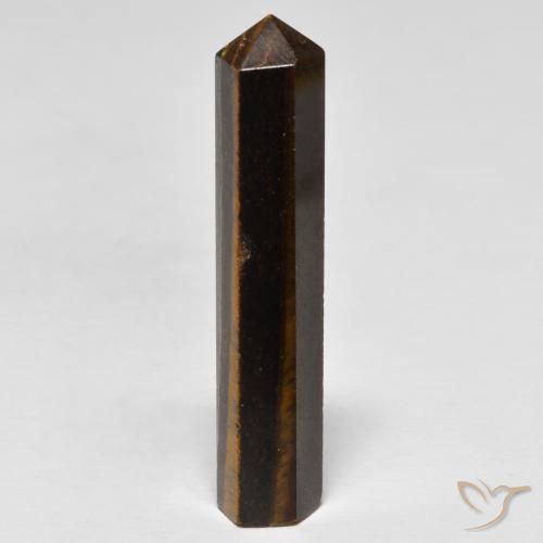 Oeil de Tigre Marron chaud naturelle Fantaisie, 17.06 ct, Opaque