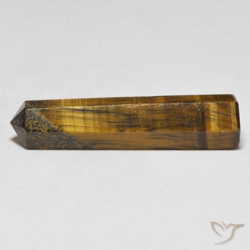 Oeil de Tigre Brun moyen naturelle Fantaisie, 26.97 ct, Opaque