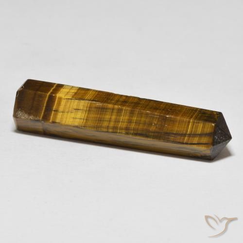 Oeil de Tigre Brun moyen naturelle Fantaisie, 26.97 ct, Opaque