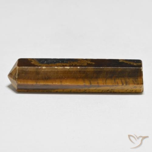 29.11ct Naturel Marron chaud Œil de tigre, Fantaisie, Opaque